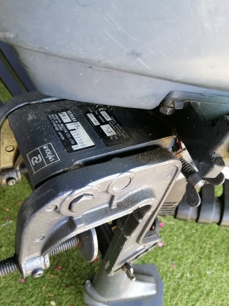 Yamaha 2 buiten boord motor
