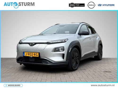 Hyundai Kona ev premium 64 kwh 3-fase lader | schuif-/kanteldak | navigatie