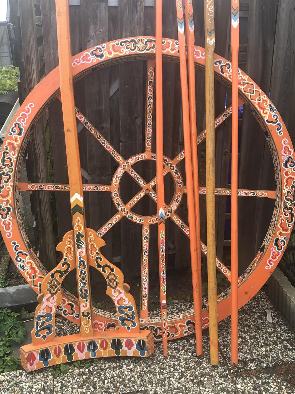Yurt ger huisje natuur 6meter