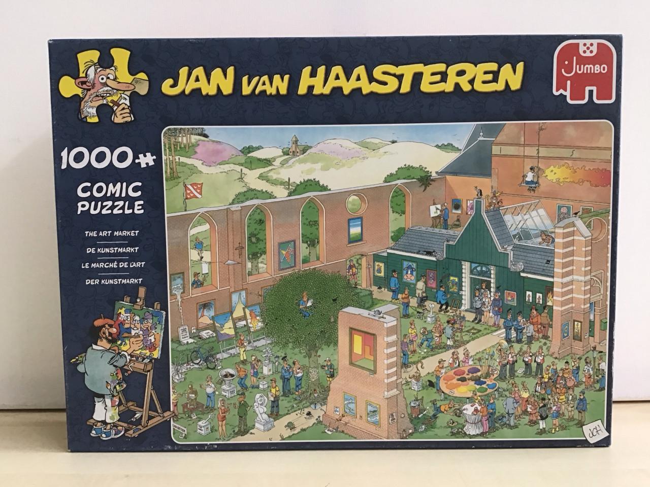 JAN HAASTEREN PUZZEL De Kunstmarkt