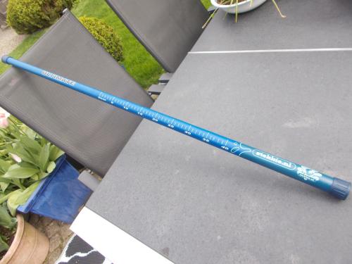 Carbon vaste hengel lengte 500 cm