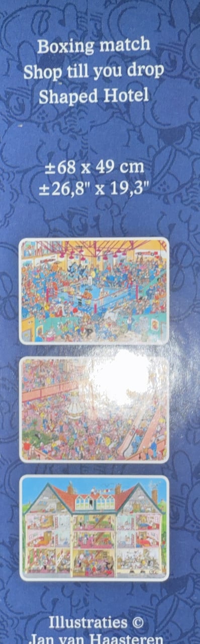 Jan van Haasteren - Combinatiedoos 3 puzzels 🧩