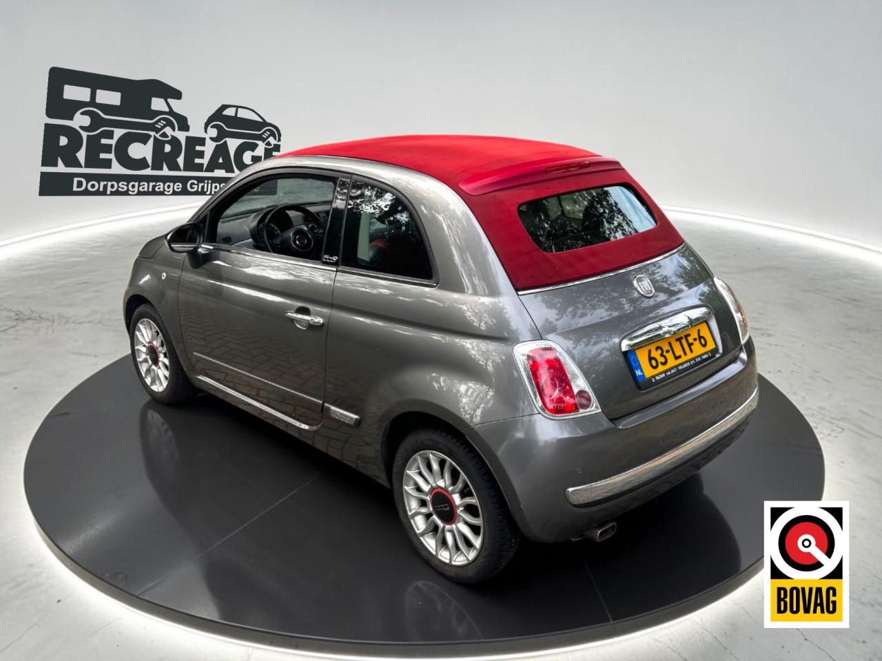 FIAT 500C 1.2 SenS Lounge | Automaat | Cabrio | Airco | Superzuinig | Fun!