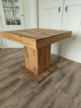 Vierkante tafel hout