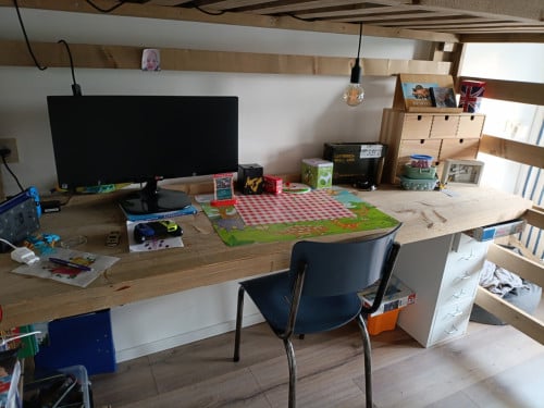 Steigerhout hoogslaper
