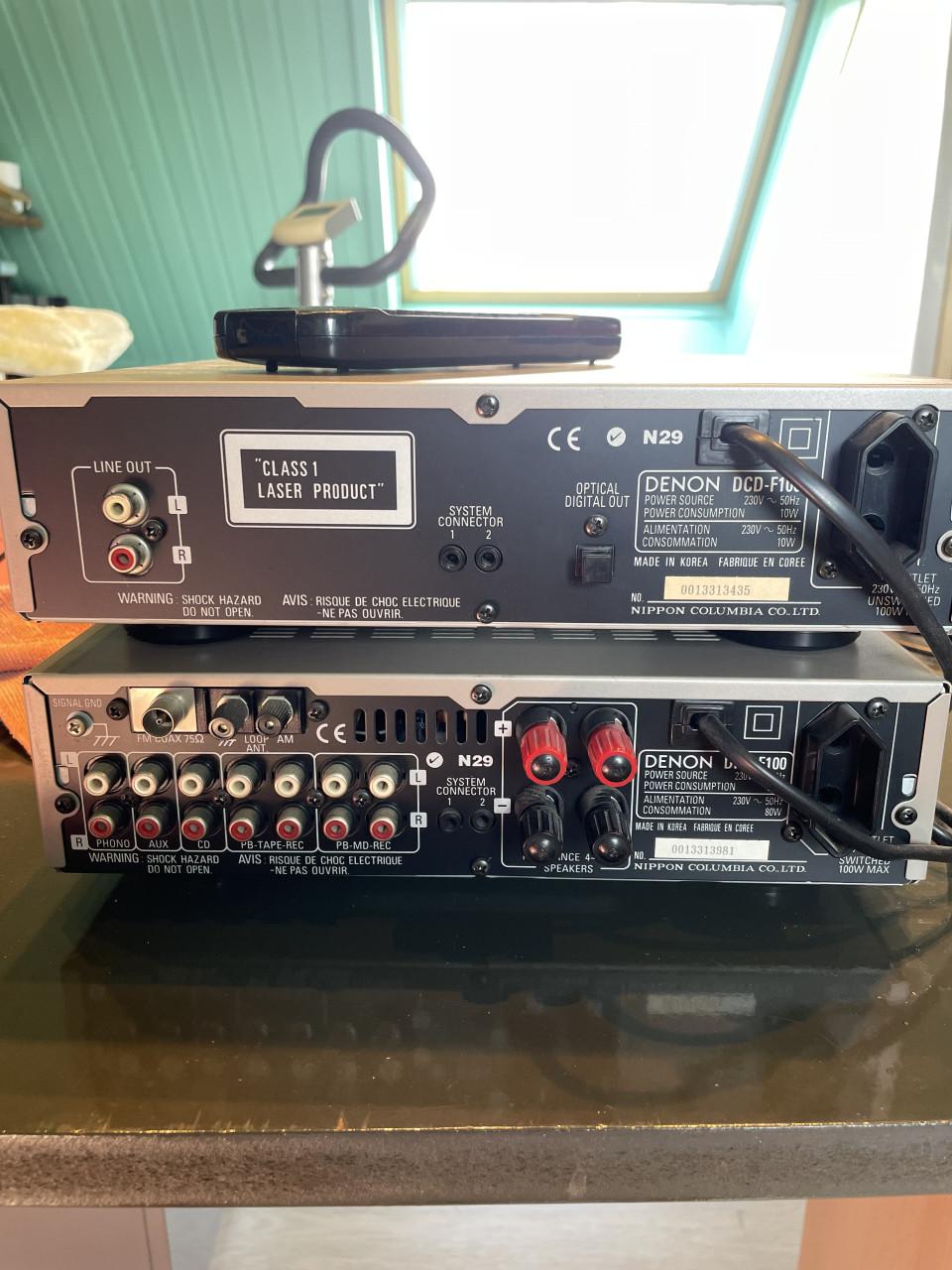 DENON HiFi set