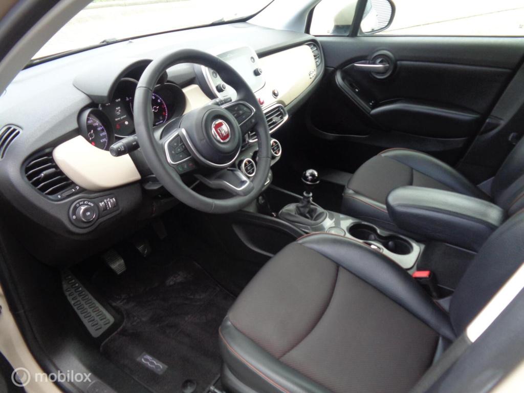 Fiat 500x 1.0 gse lounge/airco/key less/camera/pdc/lm velgen/1st eig/led