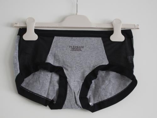 Onder broek midden grijs zwart tekts maat l