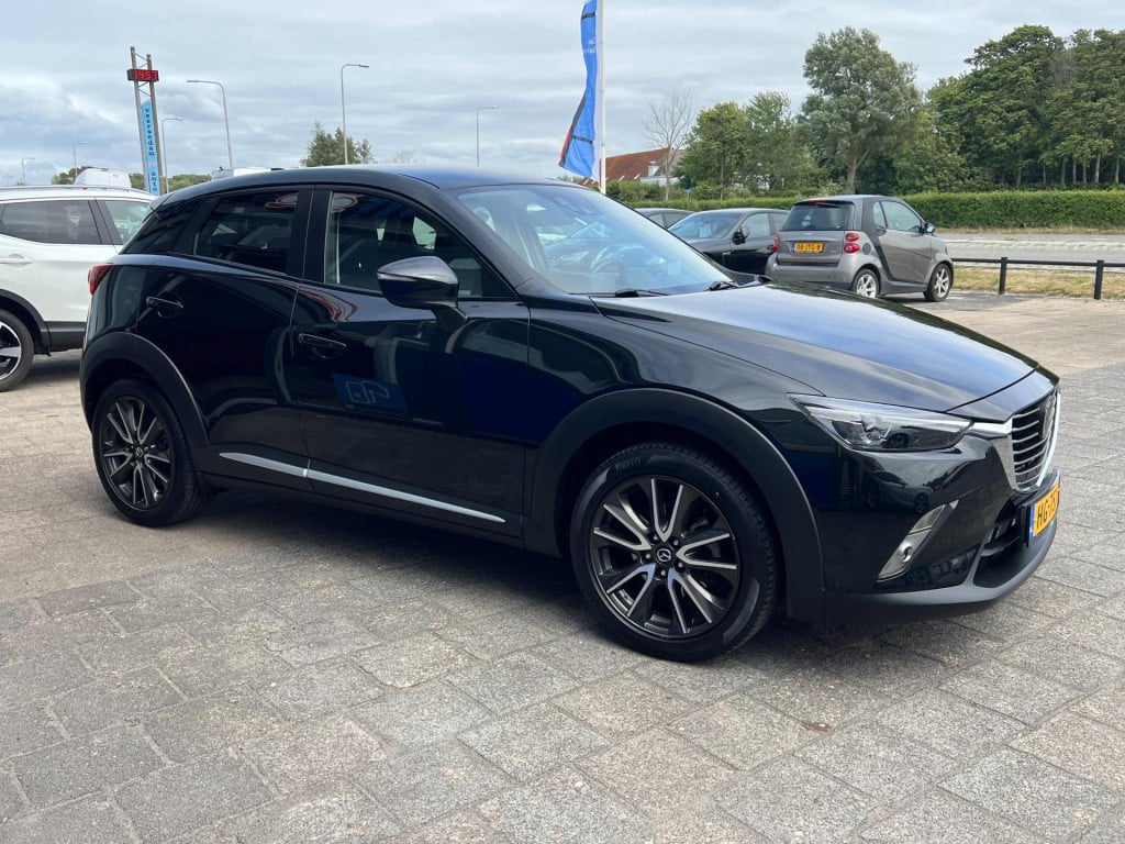 Mazda Cx-3 2.0 skyactiv-g 120 gt-m, leer, trekhaak enz...
