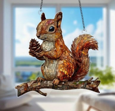 Raamhanger eekhoorn ( extra groot )