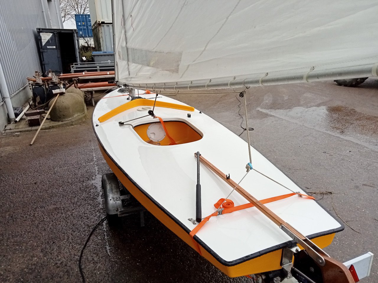 Sunfish zeilboot + trailer