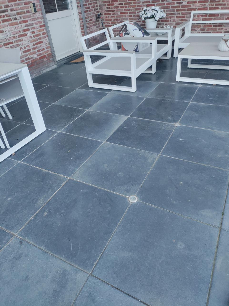 Terrastegel te koop kleur antracite  60x60x4