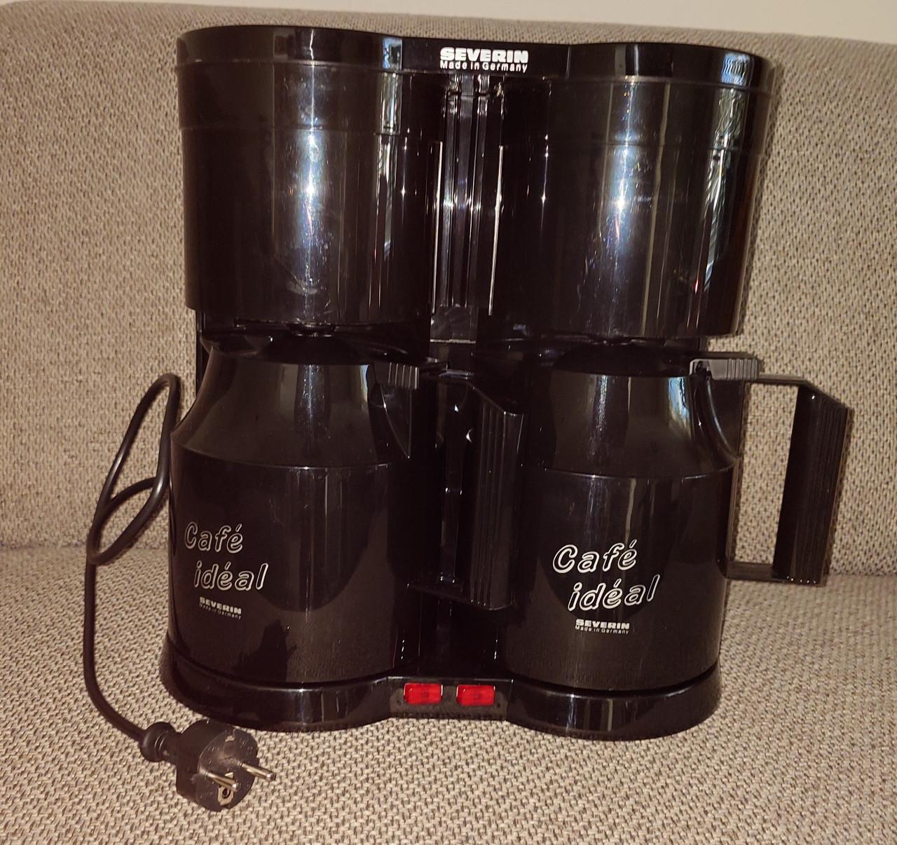 Koffiezetapparaat Severin met dubbele thermoskan