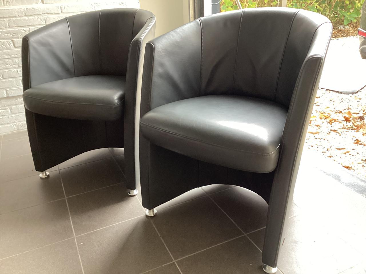 Rolf Benz stoelfauteuils(4 stuks)RB7300(topstaat