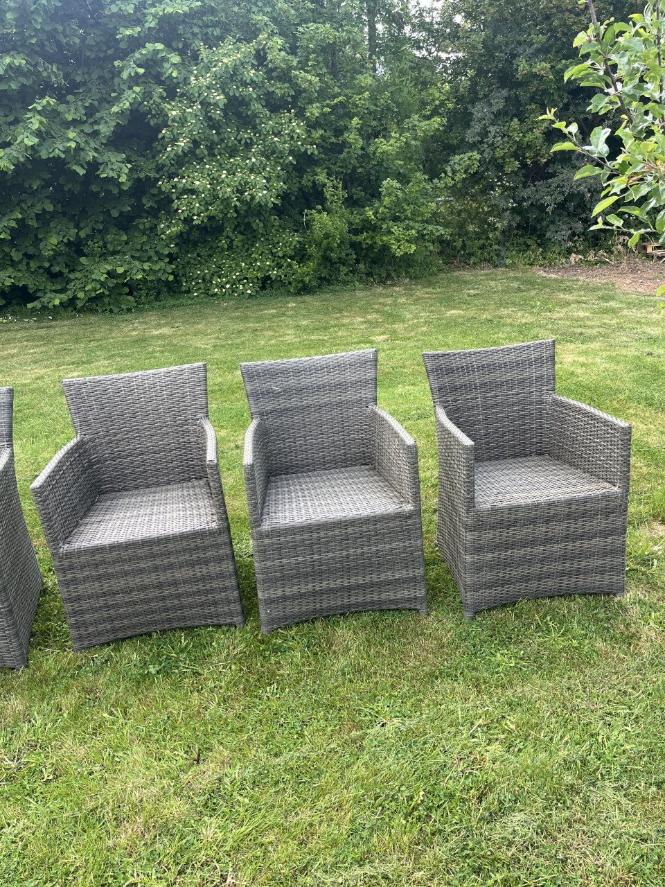 6 tuinstoelen