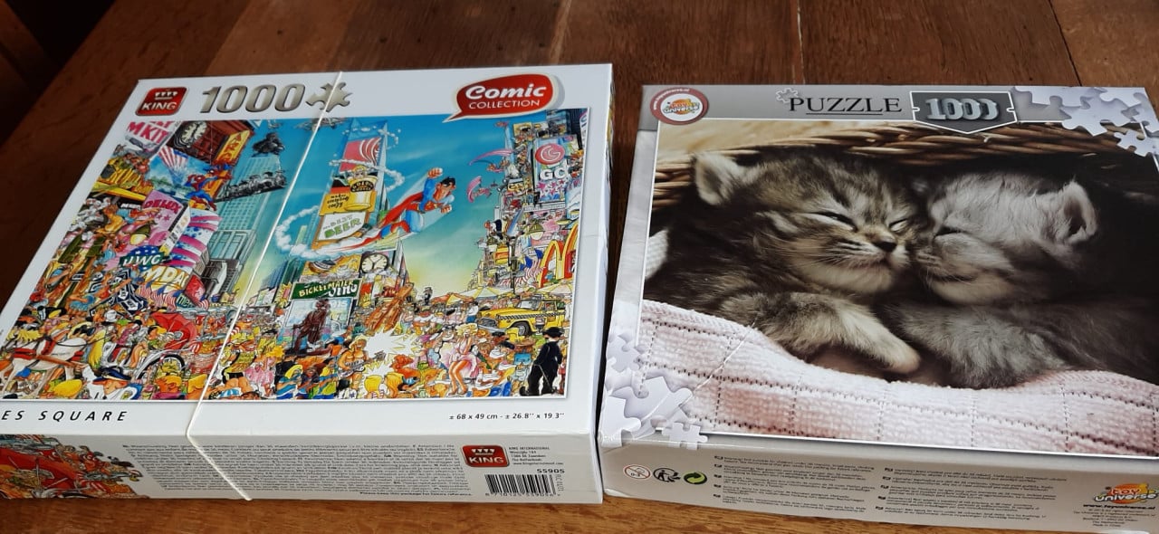 2 gratis leg puzzels