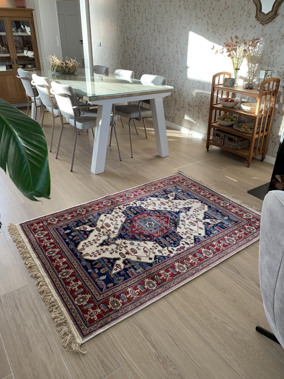 ✨Prachtig Sfeervol Vintage Vloerkleed gemaakt van Zijde✨