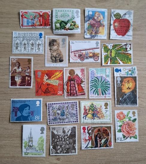 Postzegels Engeland 2