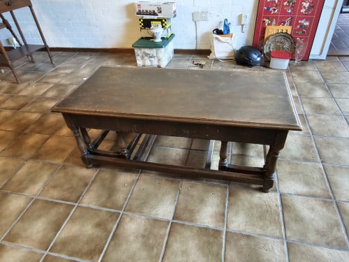 Salontafel met bijzet tafels