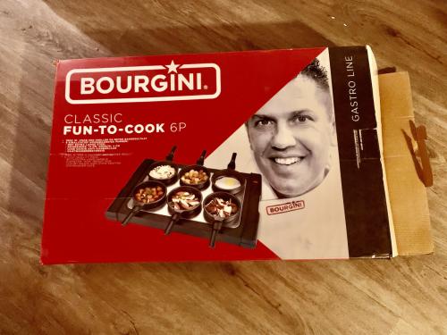 Zgan Bourgini Classic Fun to Cook voor 6 personen. 1800watt