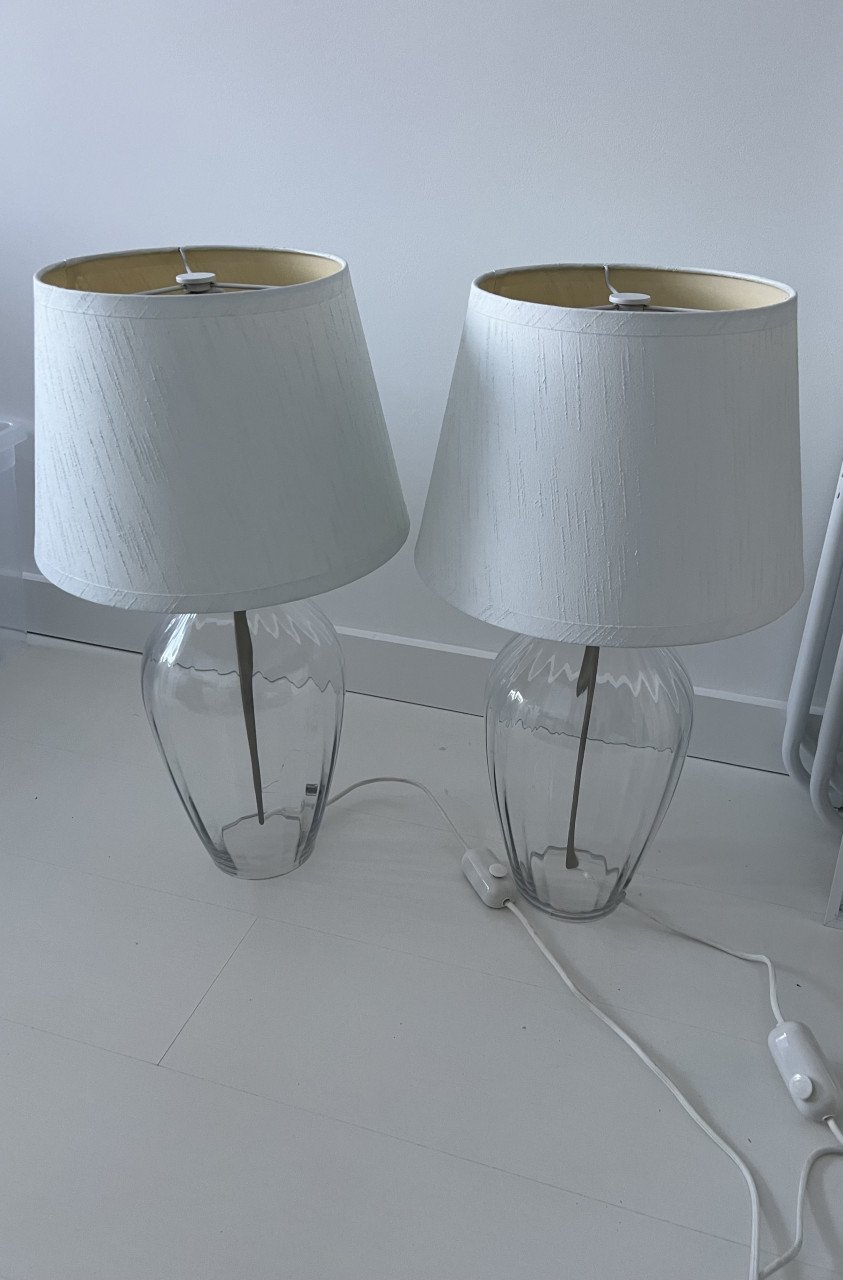 Tafellampen Ikea Jonsbo Egby 12,50 per stuk