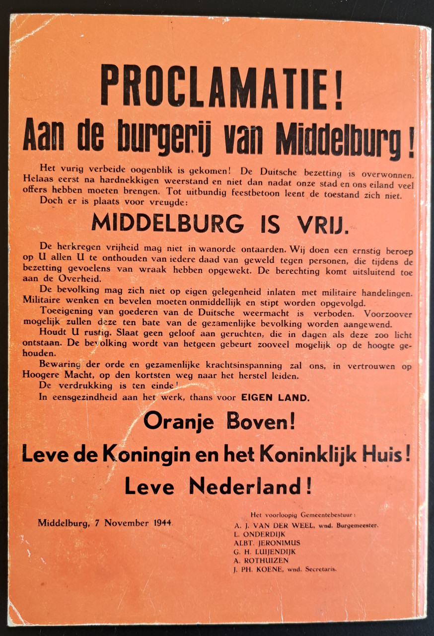 MIDDELBURG 1940-'45 - M Sanderse - 1979