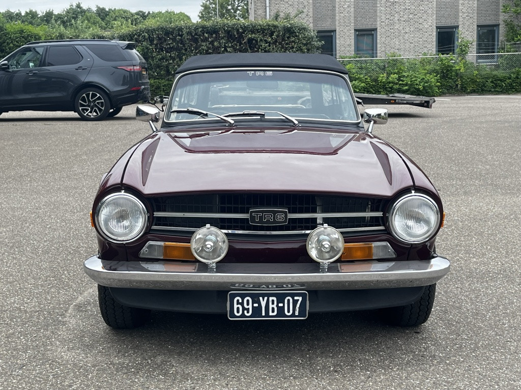 Triumph TR6 2.5 roadster overdrive