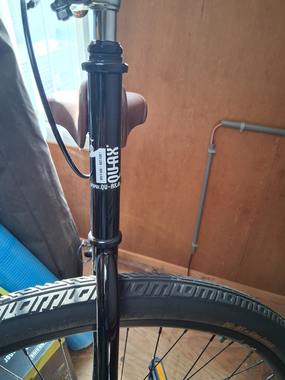 Retro hoogwiel fiets