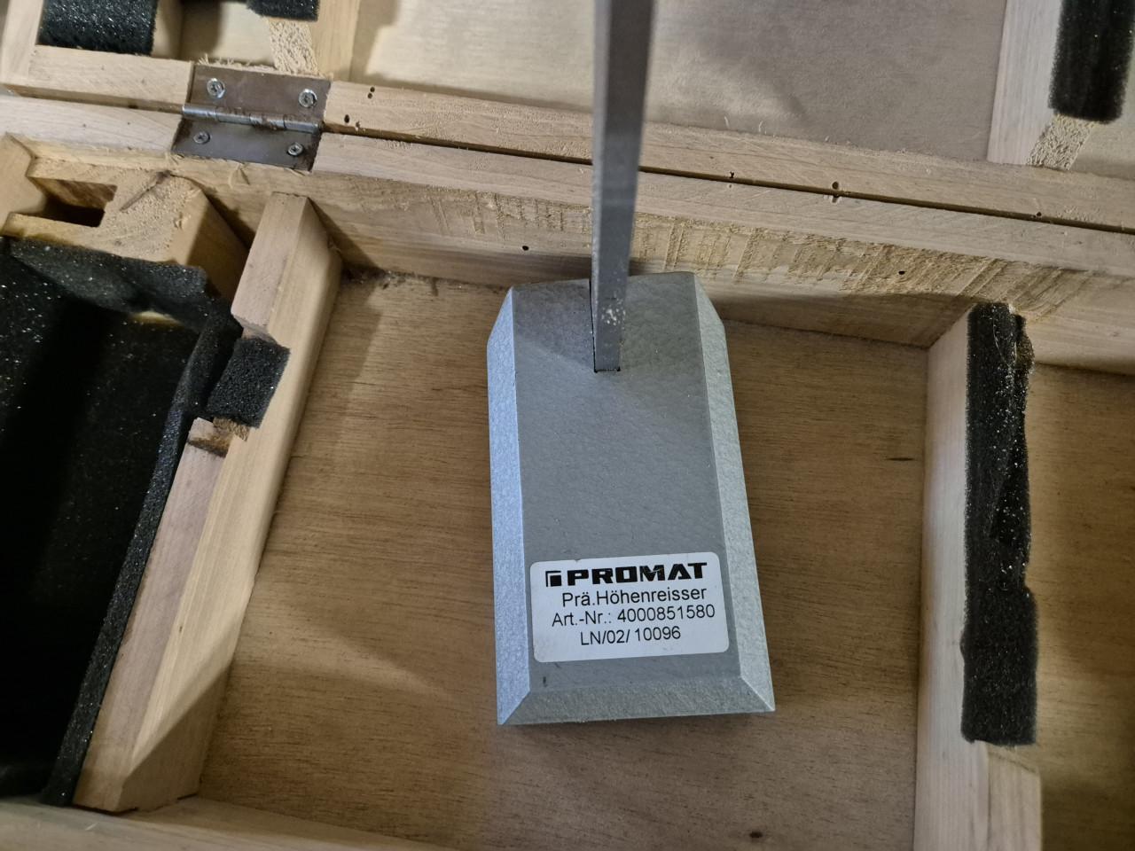 Hoogtemeter/kraspen promat 0-300 mm let op prijs per stuk