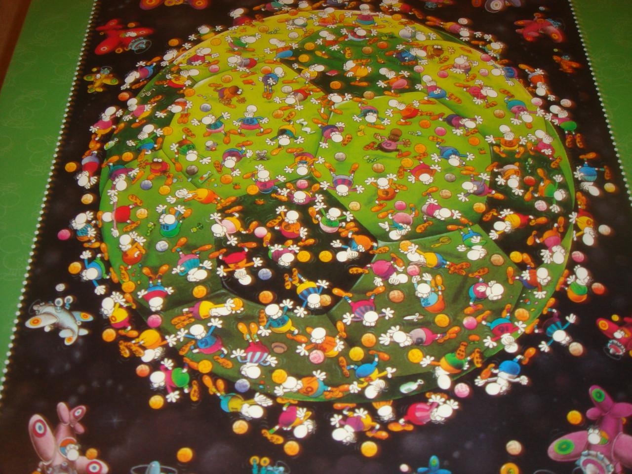 Te kkop Complete Cartoon heye puzzel Football