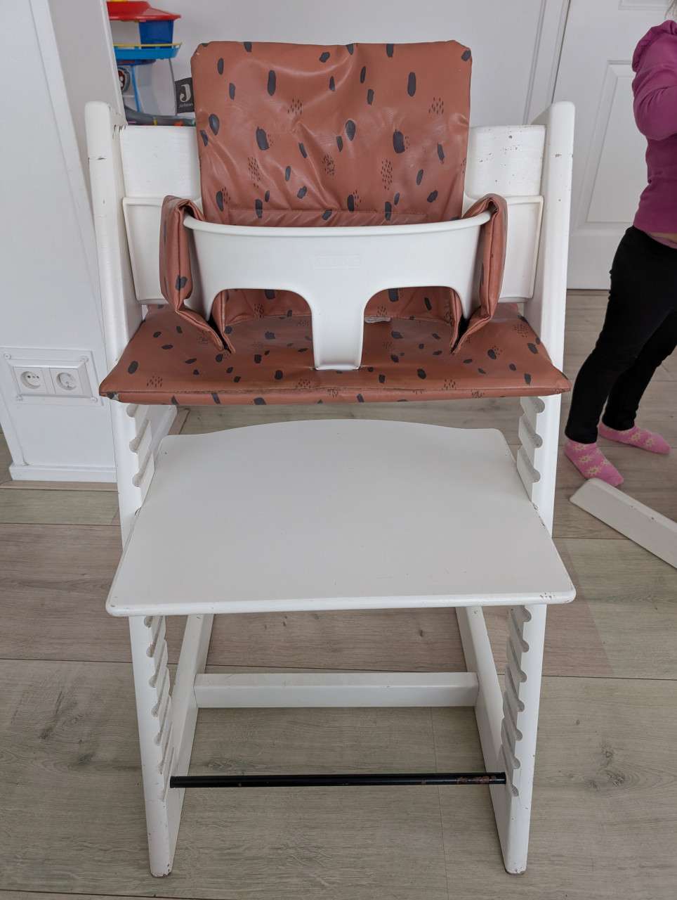 Witte Tripp Trapp van Stokke