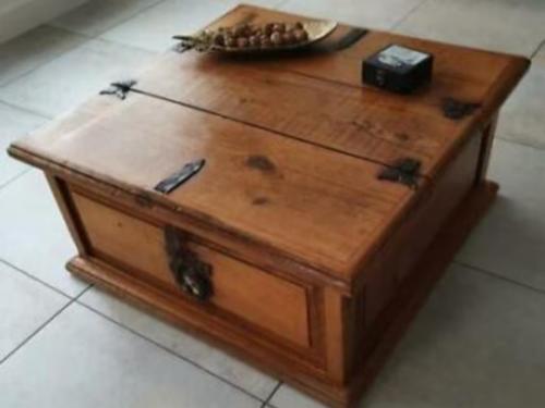 Mexicaanse grenen houten salontafel