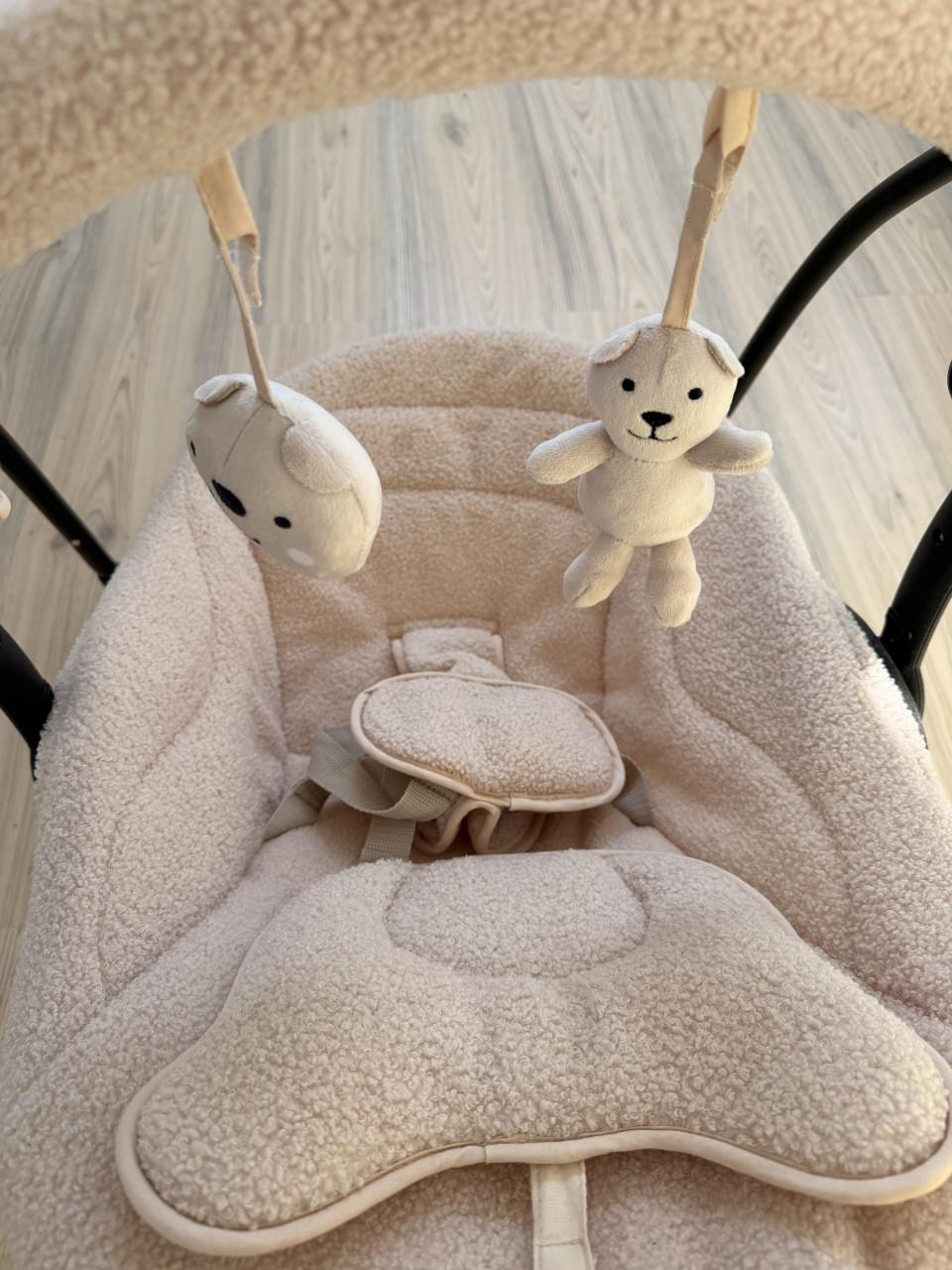 Elektrische wipstoel teddy beige