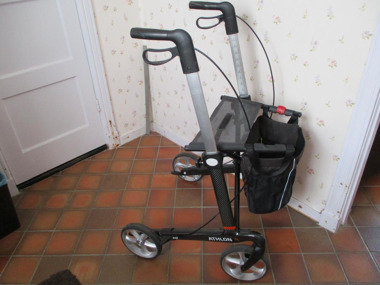 Ultra lichtgewicht carbon fiber rollator Athlon sl