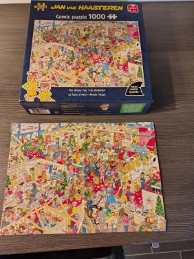 2 legpuzzels van ,Jan v Haasteren