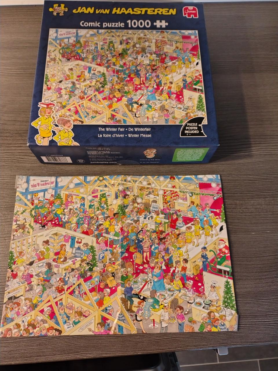 2 legpuzzels van ,Jan v Haasteren