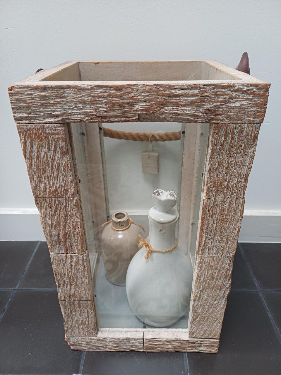 Prachtige, robuuste Rivièra Maison windlichten: 20 euro p/s