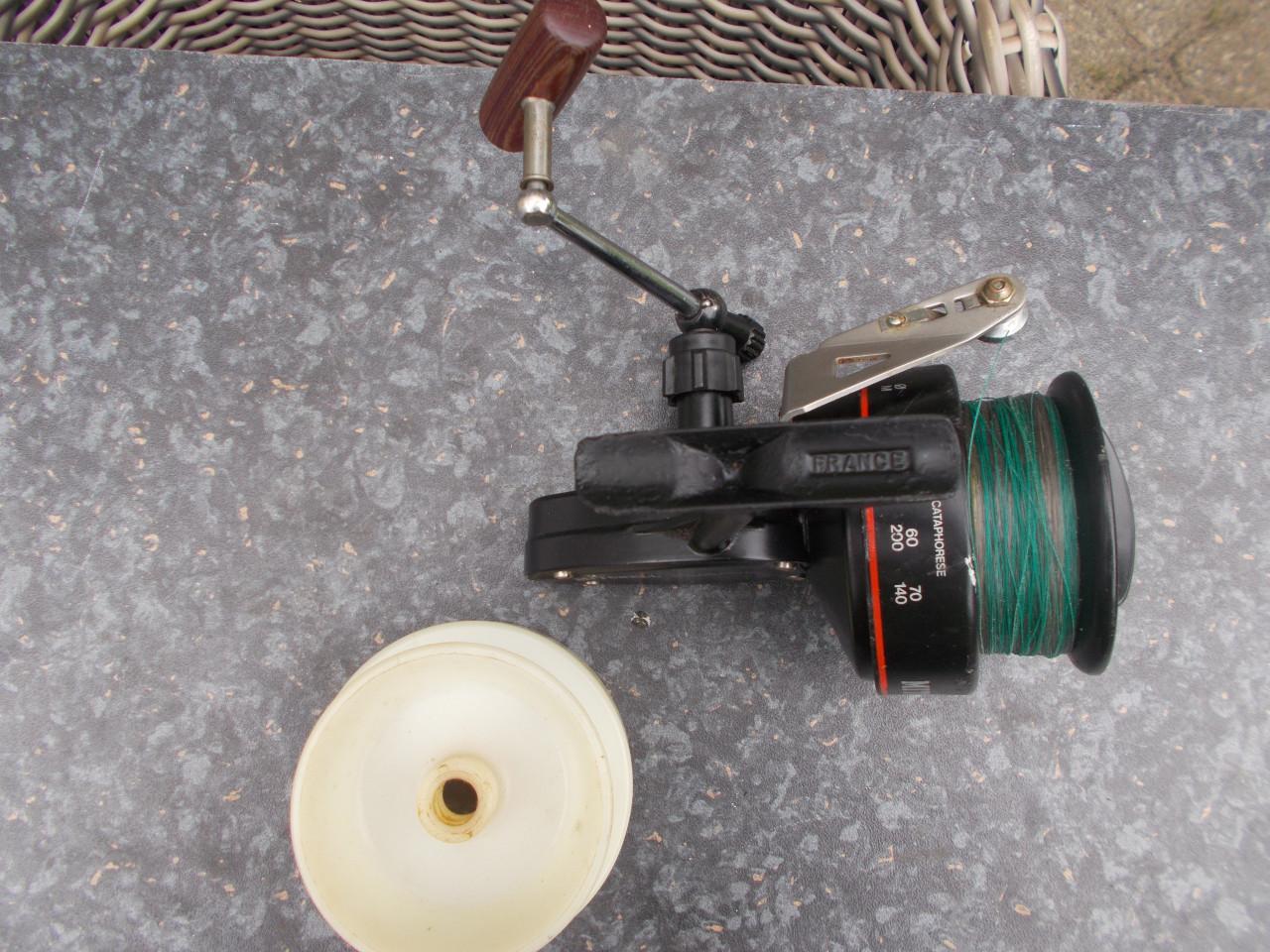Mitchell 498  Made in France met extra verwerpspoel