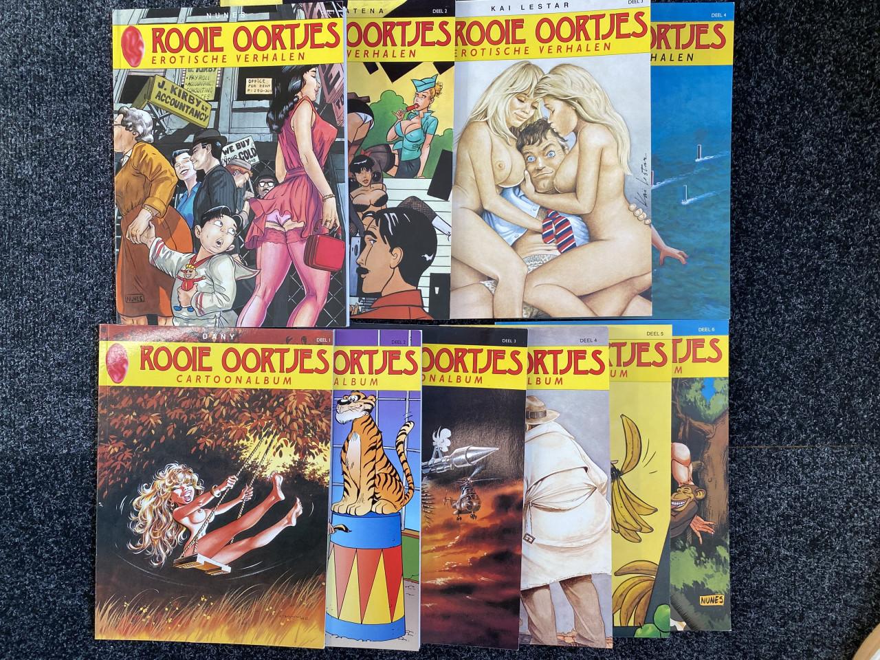 Stripboeken Rooie Oortjes