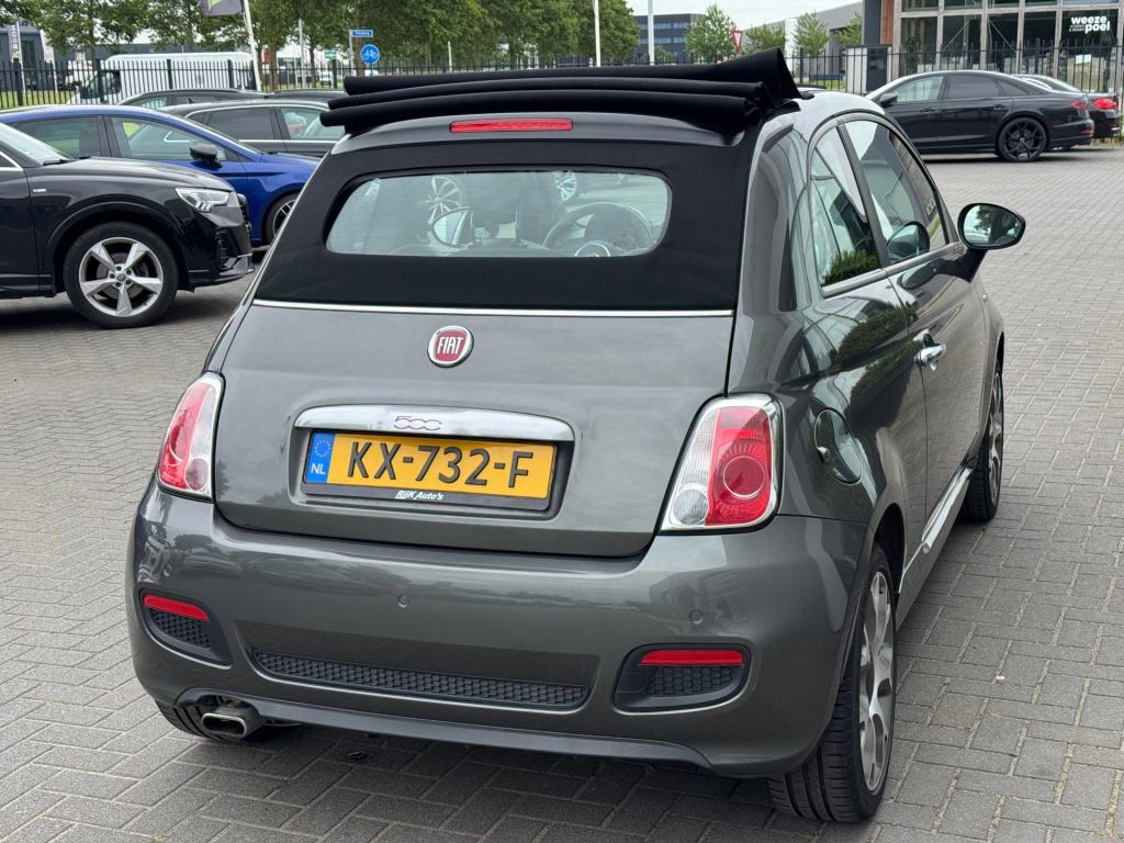 Fiat 500 C 1.2 sport * cabriolet * sport bumpers * airco * pdc *