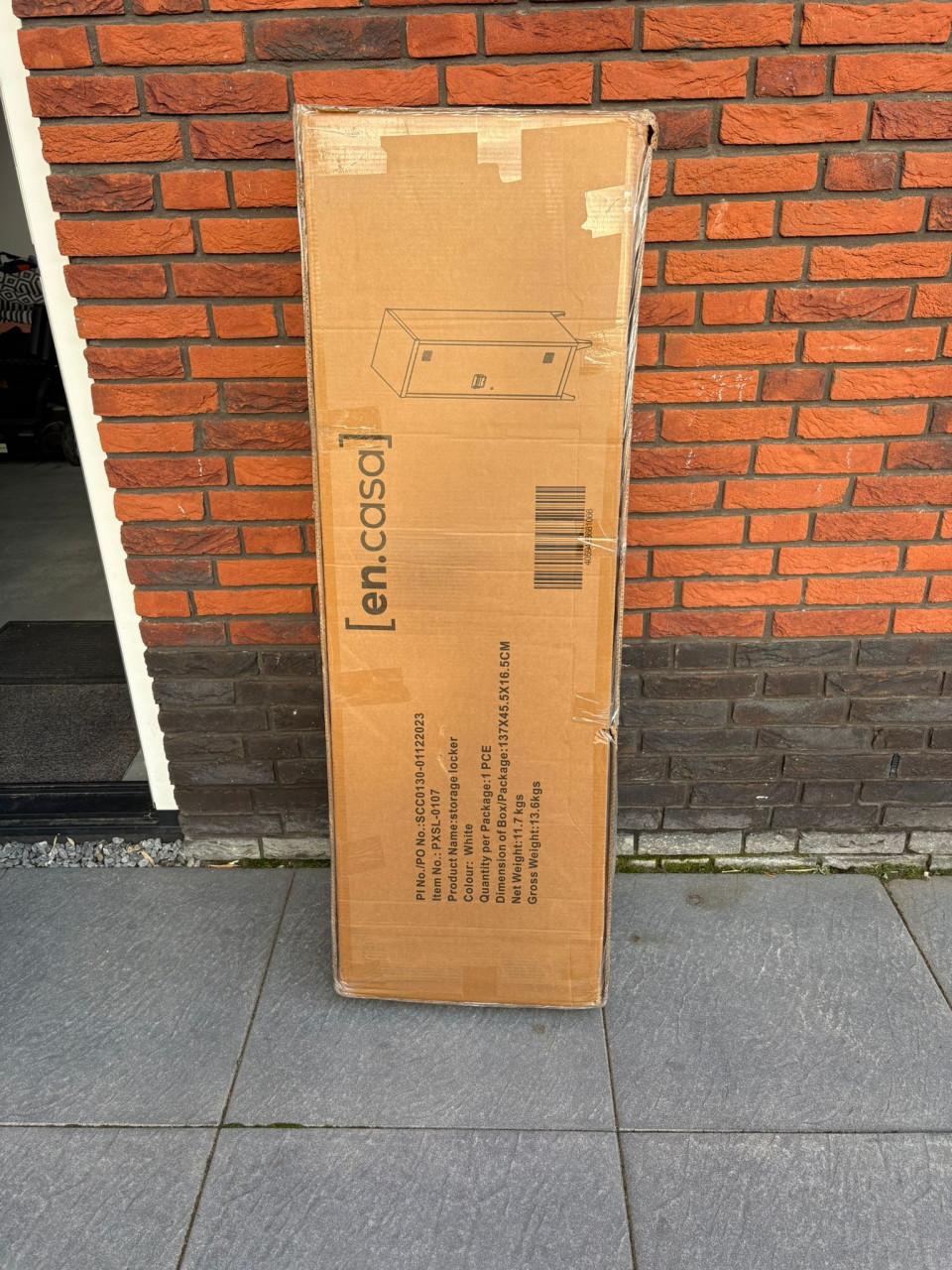 Lockerkast Kurikka metaal 137x38x38 - Nieuw in doos