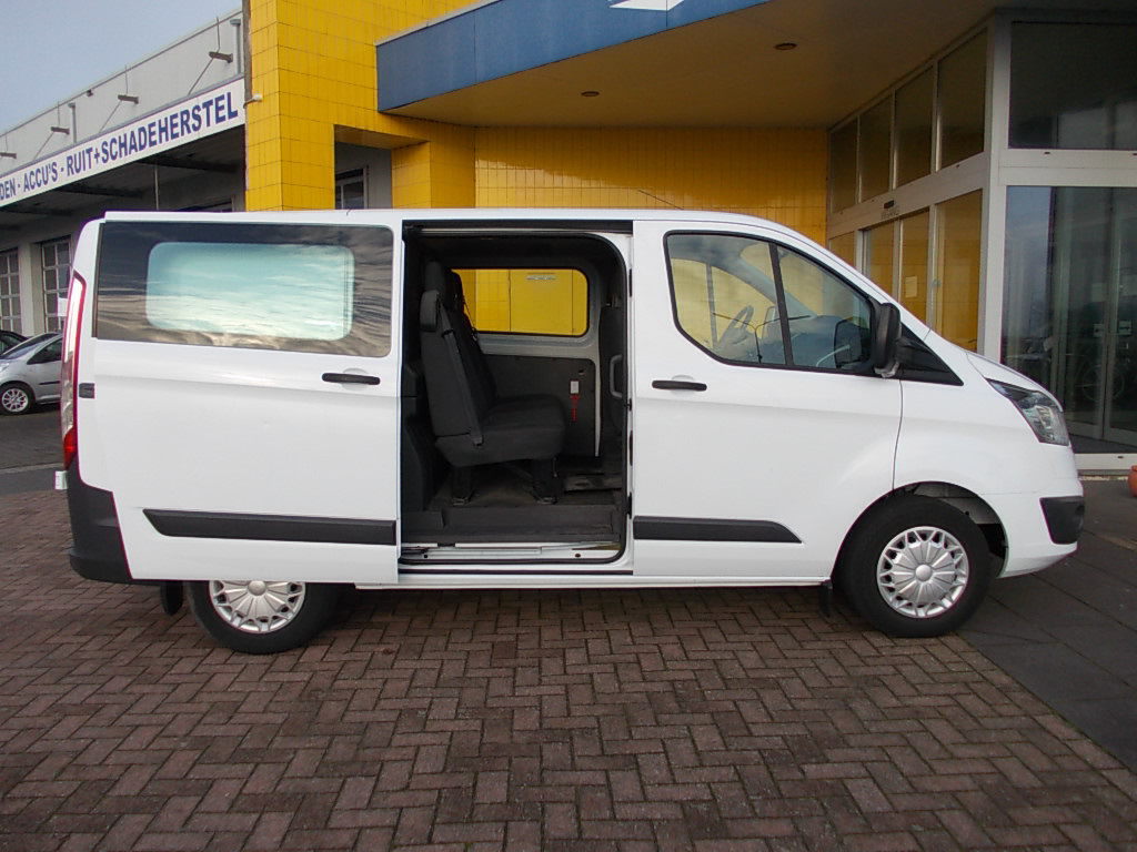 Ford Transit Custom 2.2 tdci dubb.cab., airco, cr.contr., navi.