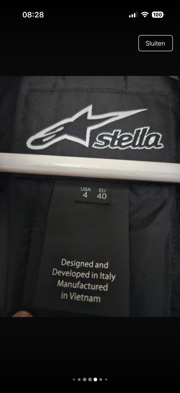 Leren motorpak Alpinestars Stella dames