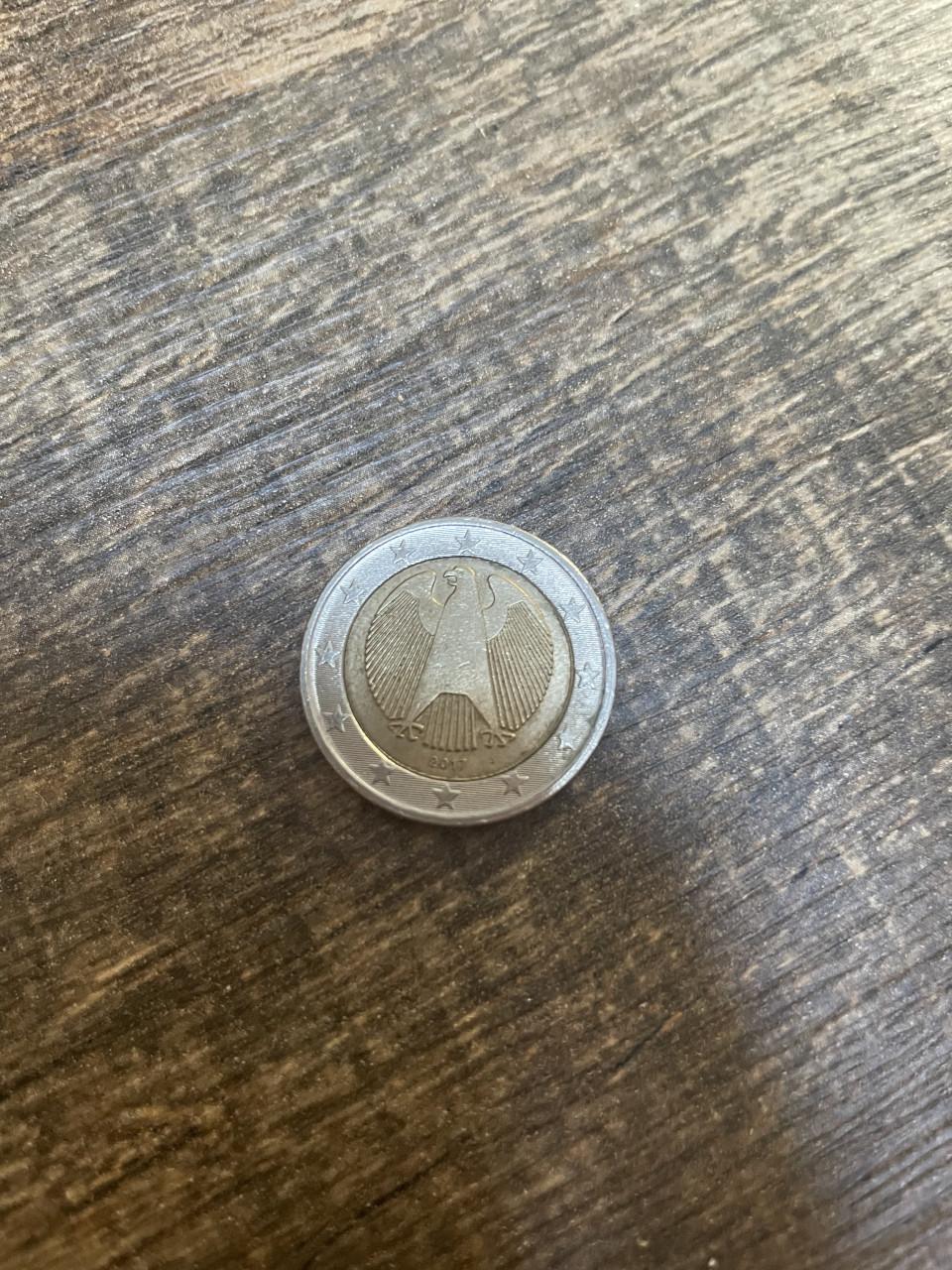 2 euromunt Duitsland Arend 2017 speciaal J