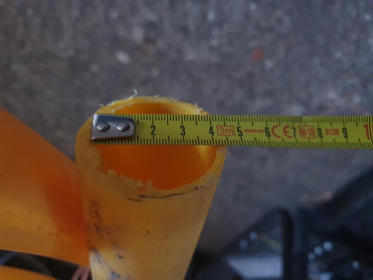 Ruim 40 meter: PE80 buis 50x2,9mm SDR17,6