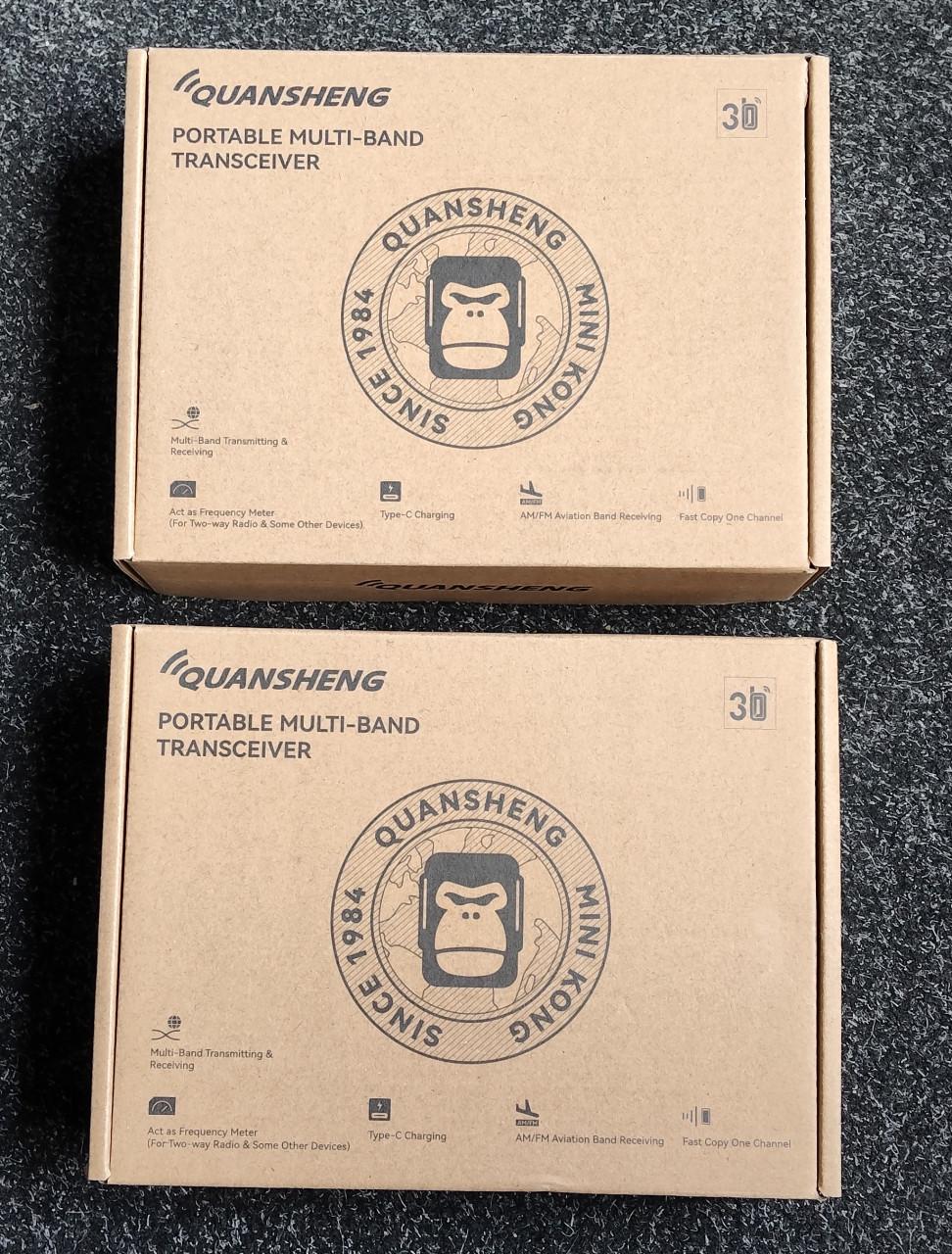 Quansheng UV-K1 set van 2 stuks!!