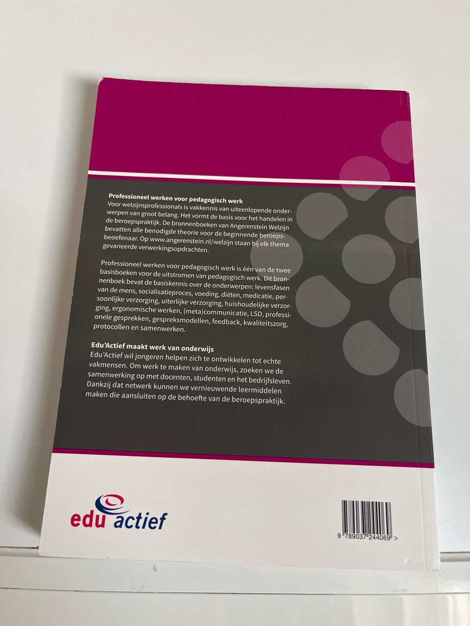 Professioneel werken voor pedagogisch werk