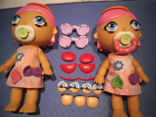 2 POPPEN + ASS ZAPF CREATION 35CM