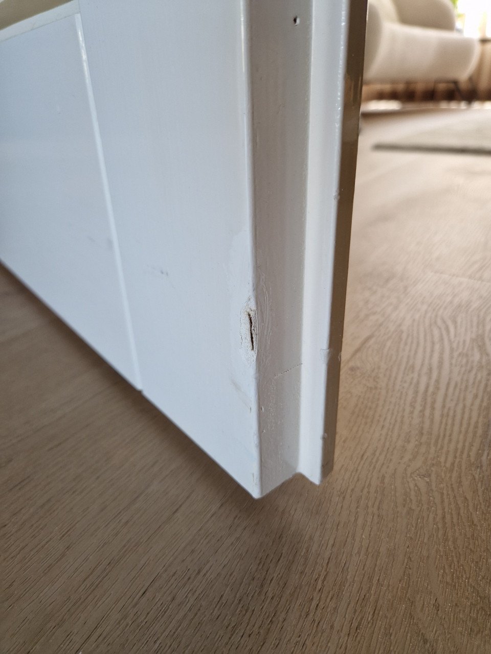 Opdekdeuren met (mat-) glas