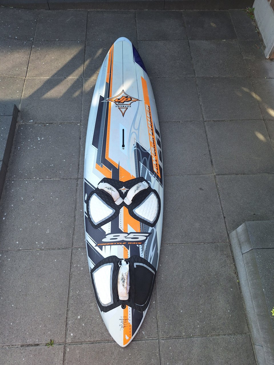 Jp australia Freestyle Wave, Vinnen en giek